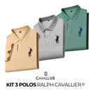 Compre 02 Leve 03: Camisa Polo Ralph Cavallier®