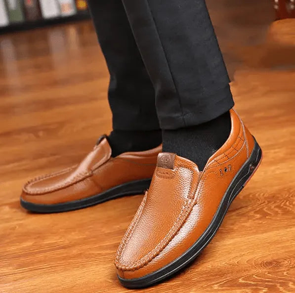 Sapato Mocassim De Couro Oxford