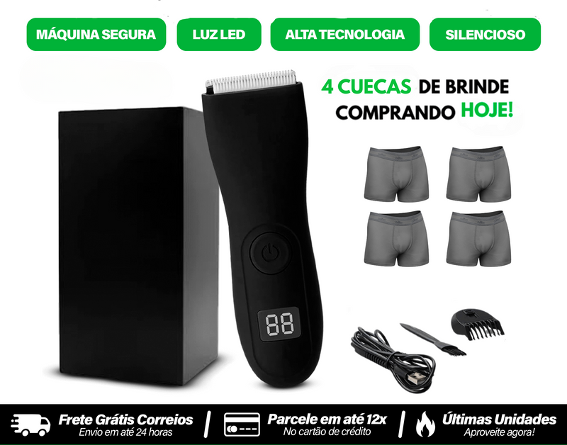 Manzor Precision + 4 Cuecas de Brinde | Em Estoque no Brasil - Envio Imediato