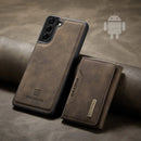 Case de Couro Slim + Carteira Magnética • Promoção 2 em 1