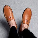 Sapato Mocassim de Couro Alessio