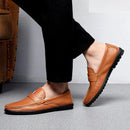 Sapato Mocassim de Couro Alessio