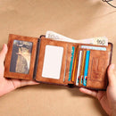 Carteira Colins Masculina Couro Legítimo