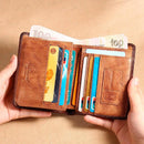 Carteira Colins Masculina Couro Legítimo