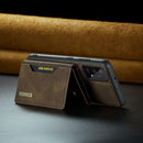 Case de Couro Slim + Carteira Magnética • Promoção 2 em 1