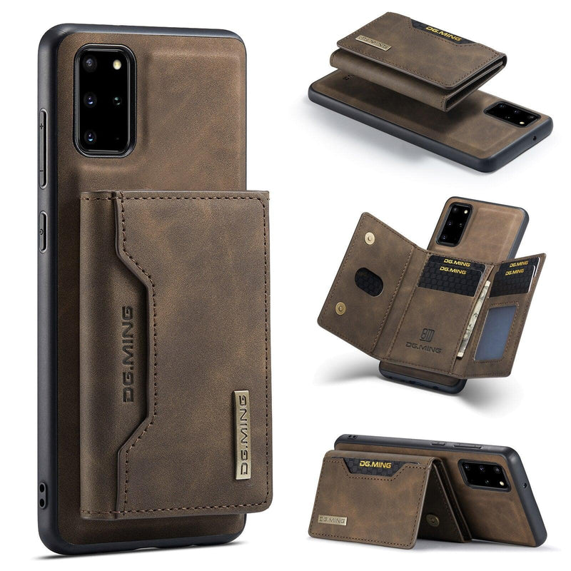 Case de Couro Slim + Carteira Magnética • Promoção 2 em 1