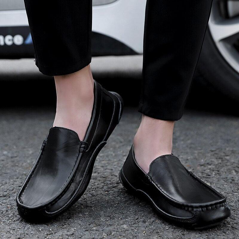 Sapato Mocassim de Couro Sampaoli