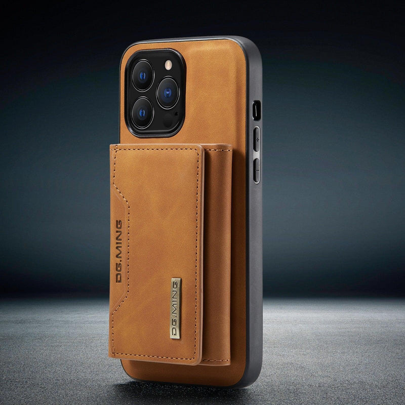 Case de Couro Slim + Carteira Magnética - Promoção 2 em 1