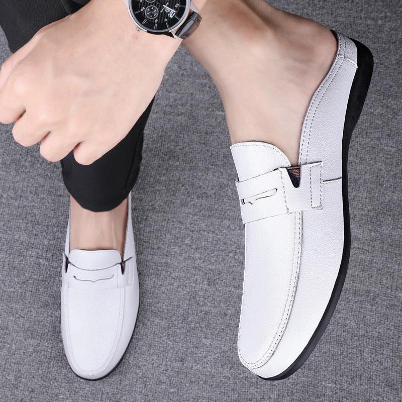 Sapato Mocassim de Couro Greco