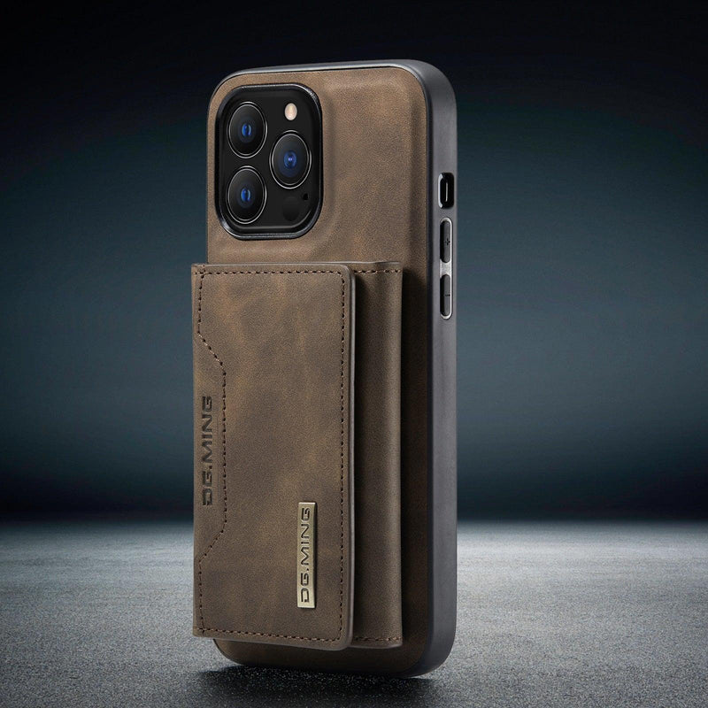 Case de Couro Slim + Carteira Magnética - Promoção 2 em 1