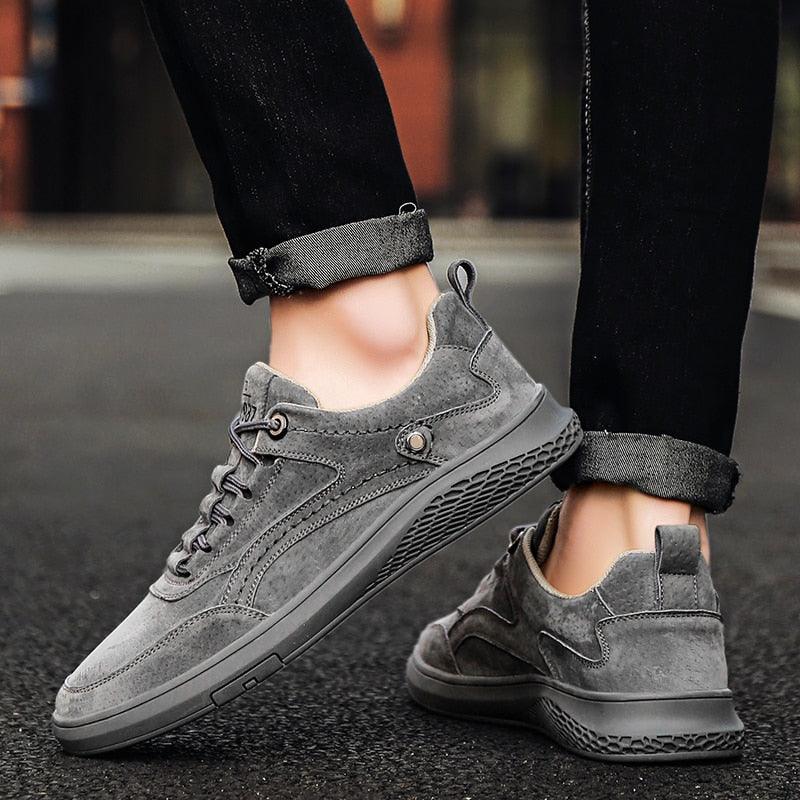 Tênis Casual Urban Michigan Couro