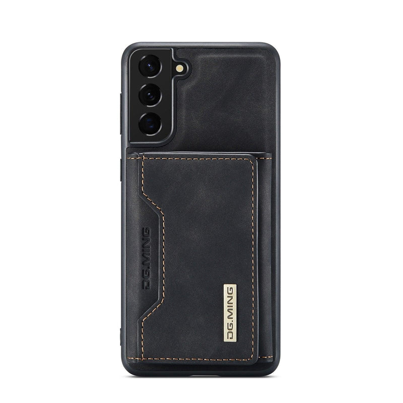 Case de Couro Slim + Carteira Magnética • Promoção 2 em 1