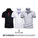 Compre 02 Leve 03: Camisas Polo Michigan Cavallier®