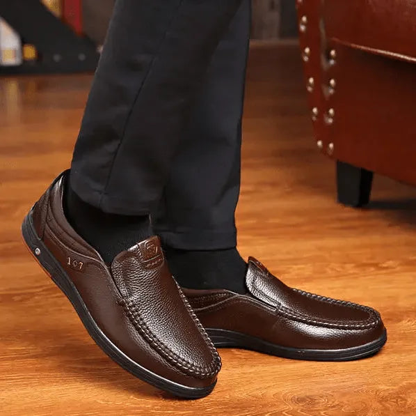 Sapato Mocassim De Couro Oxford