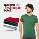 Combo 5 Camisetas Lacoste + Relógio de Brinde - OFERTA SOMENTE HOJE