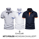 Compre 02 Leve 03: Camisas Polo Michigan Cavallier®